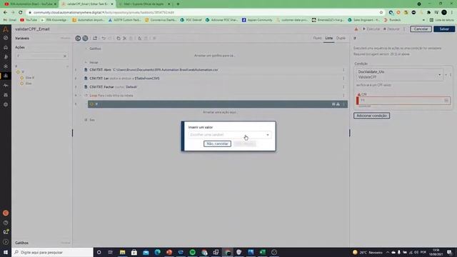Crie um robô para validar CPF e enviar emails - Mestres da Automação #9 смотреть онлайн