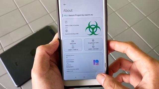 MIUI 12 VENOM Redmi Note 5 Pro смотреть онлайн