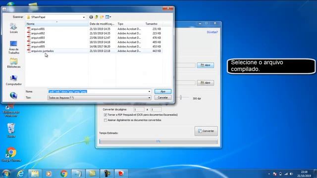 Juntar arquivos e transformar arquivos PDF simples em PDF/A e PDF OCR(pesquisável) смотреть онлайн