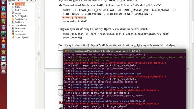 Linux OpenCV - Bài 01: Hướng dẫn cài OpenCV-3.1.0 trên Ubuntu 14.04 LTS смотреть онлайн