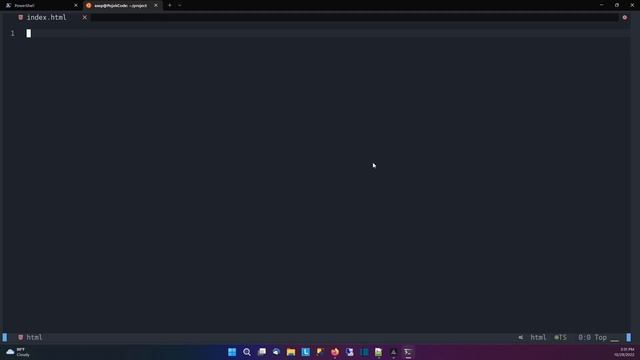 HTML TUTORIAL #03 SETUP NEOVIM UNTUK HTML DI WSL 2 смотреть онлайн