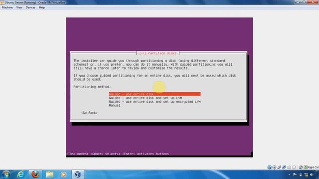 Installation of ubuntu server 11.10 in Virtual Box смотреть онлайн