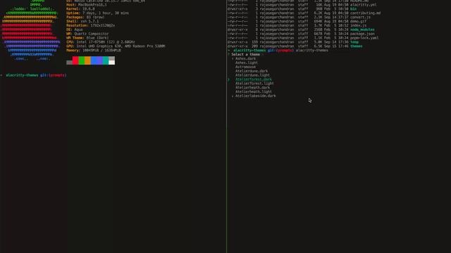 alacritty themes смотреть онлайн