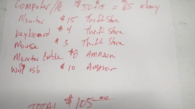 Linux Coding Machine Build - $105 Total PC Cost смотреть онлайн