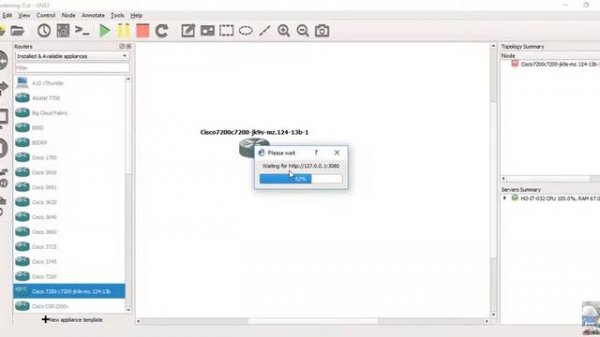GNS3 | Cisco IOS 7200 | Installation | Setup