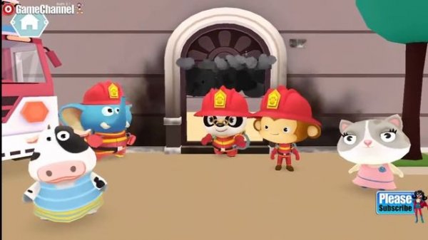 Dr  Panda Firefighters Action Adventure Android İos Free Game GAMEPLAY VİDEO