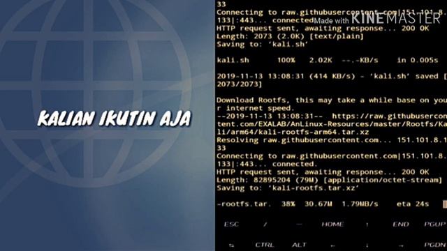 Cara install kali linux & Root Termux|Tanpa Root HP смотреть онлайн