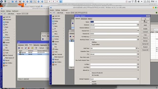 40 Mikrotik MTCRE Border Gateway Protocol BGP смотреть онлайн