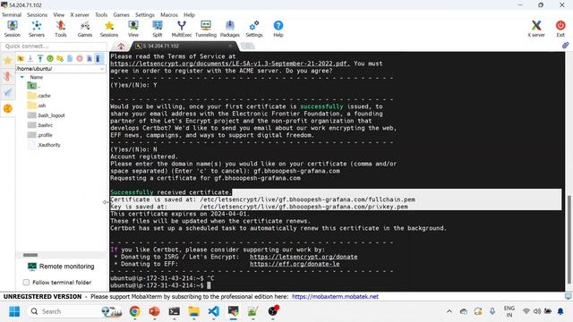 Install Grafana on Ubuntu | Secure Grafana with DNS and Let's Encrypt | Set up Grafana HTTPS #https смотреть онлайн