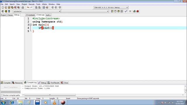 Print "Hello World" without using semicolon смотреть онлайн