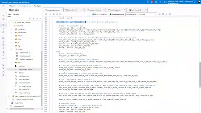 Distributed Deep RL on Azure ML using Ray's RLLIB and Custom GYM environments. смотреть онлайн
