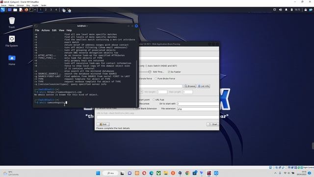 Kali Linux ddos | dirbuster bruteforce | açıklamaya bka смотреть онлайн