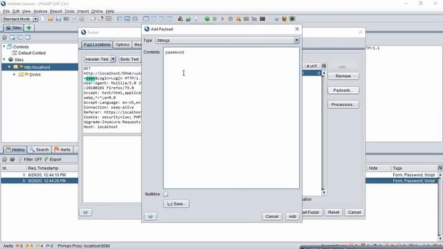 Brute force attack using owasp zap tool смотреть онлайн