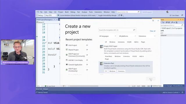 Writing Visual Studio Extensions with Mads - 64bit extensions for Visual Studio 2022 смотреть онлайн