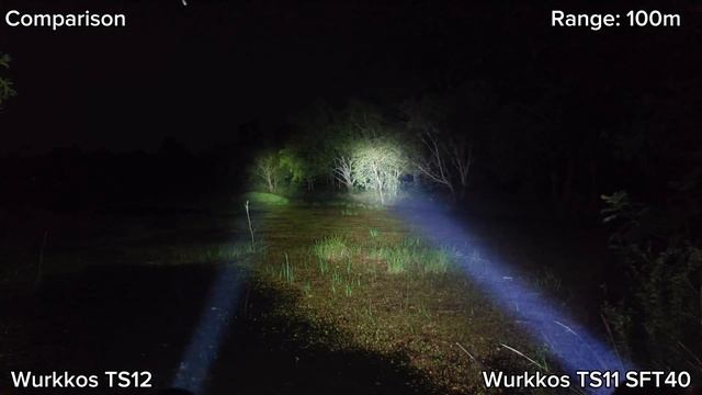 Wurkkos TS12 Pocket Thrower! 1050 Lm 432m & Comparison With Wurkkos TS11 SFT40 & Convoy C8+ CSLNM1