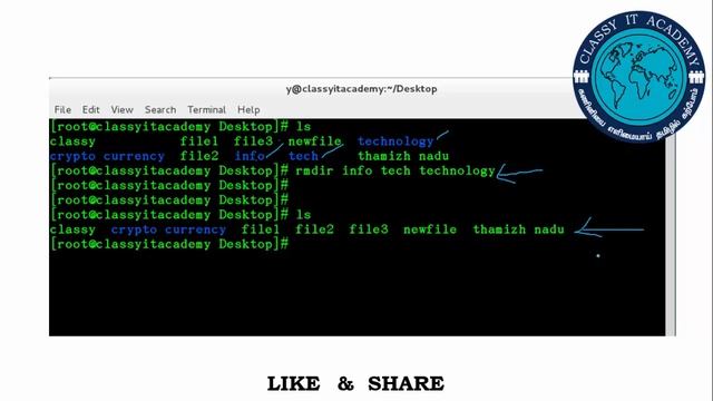 Linux for Beginners in Tamil | Linux Directories | Day 5 | Classy IT Academy смотреть онлайн