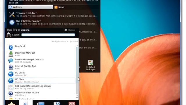 Chakra GNU / Linux 2012.09 Presentation смотреть онлайн