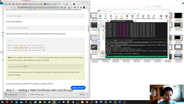 Add SSL On A Website Via Virtualmin / Webmin Using A VPS смотреть онлайн