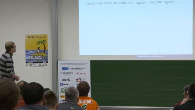 Reinventing the Init System – Lennart Poettering – Grazer Linuxtage 2017 смотреть онлайн