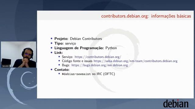 FiqueEmCasaUseDebian #25 - Sou programador{a,}, como posso ajudar o Debian? смотреть онлайн