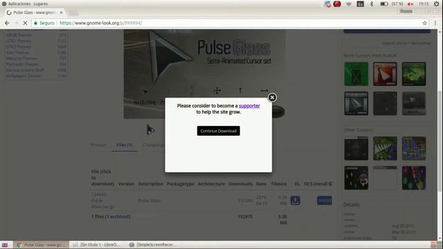 como cambiar mouse o cursor en ubuntu linux resubido смотреть онлайн
