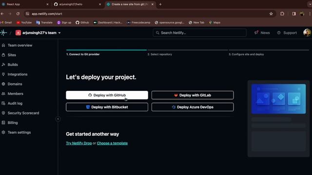 Hosting React App on Netlify Resolving 'Command failed with exit code 1: npm run build' Issue смотреть онлайн