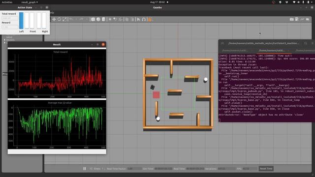 ROS Noetic TurtleBot3 Reinforcement Learing смотреть онлайн