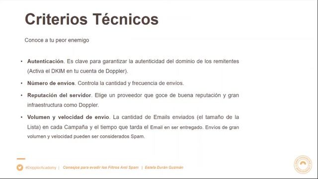 Doppler Tutorial: Consejos para evadir los Filtros Anti Spam смотреть онлайн