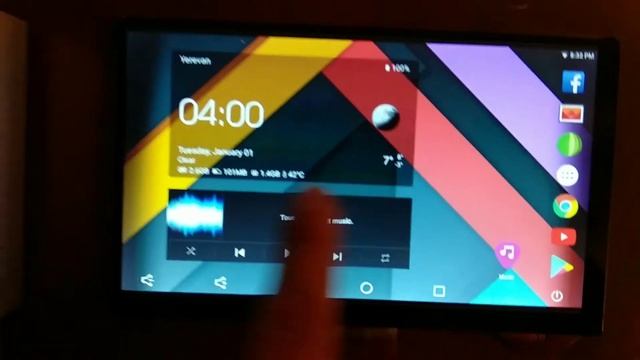 Android 7.1 booting on Odroid XU4 with 7inch touch display смотреть онлайн