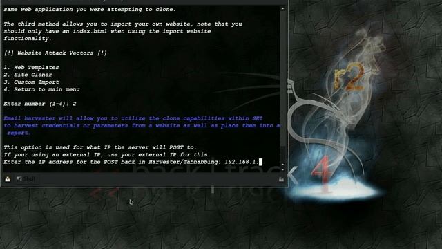 Social Engineer Toolkit (SET)-Credential Harvester Attack Method-Backtrack 4 R2 смотреть онлайн