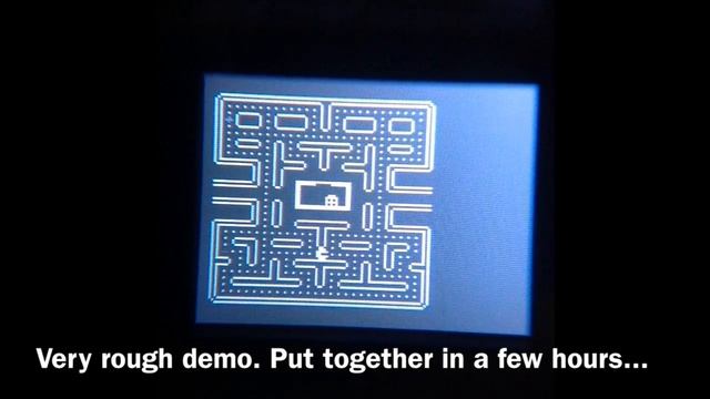 Arduino Pac-Man test смотреть онлайн