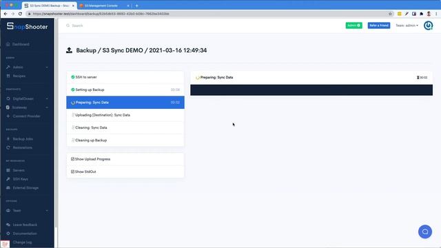Sync data from one S3 to another смотреть онлайн