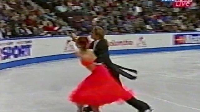 Marina Anissina / Gwendal Peizerat - 2001 Worlds OD 'Mr Pinstripe Suit/More - Nat King Cole'