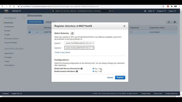 AWS Workspace with Simple AD - Beginners Demo смотреть онлайн