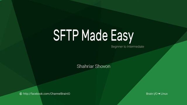 01. Introduction to SFTP смотреть онлайн