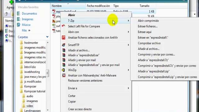 7-Zip La Interfaz -Configuracion смотреть онлайн