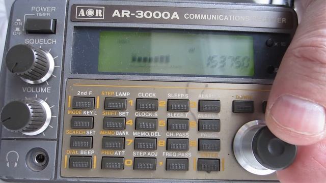 Сканнер AOR-3000A смотреть онлайн