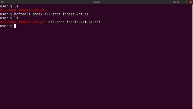 Split a VCF file into snps and indels using bcftools shortclip смотреть онлайн