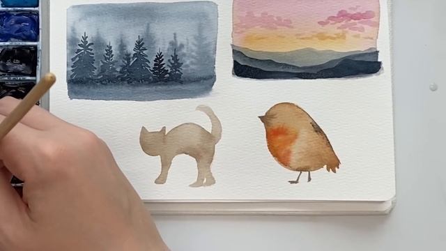 Watercolour DRILLS - How To Master Layering смотреть онлайн