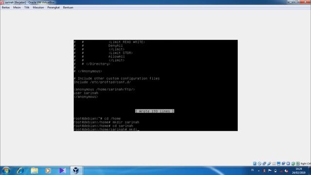 Tutorial Konfigurasi FTP Server смотреть онлайн
