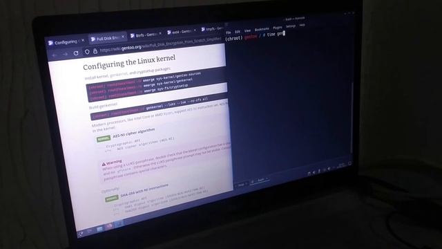 Install Gentoo (not a tutorial xd) смотреть онлайн