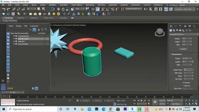 PART 4 -EXTENDED PRIMITIVES (3DS MAX FULL TUTORIAL )#gladstudioarchitects смотреть онлайн