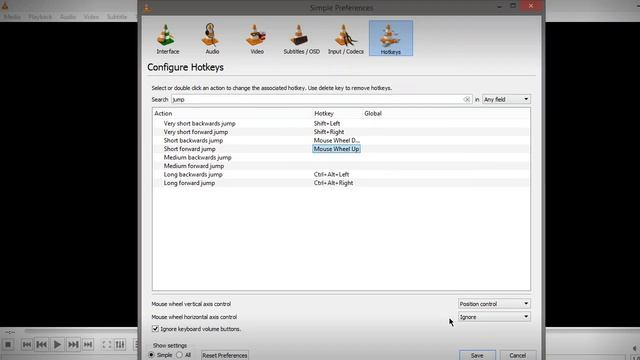 Fast forward/reverse with mouse wheel in VLC смотреть онлайн