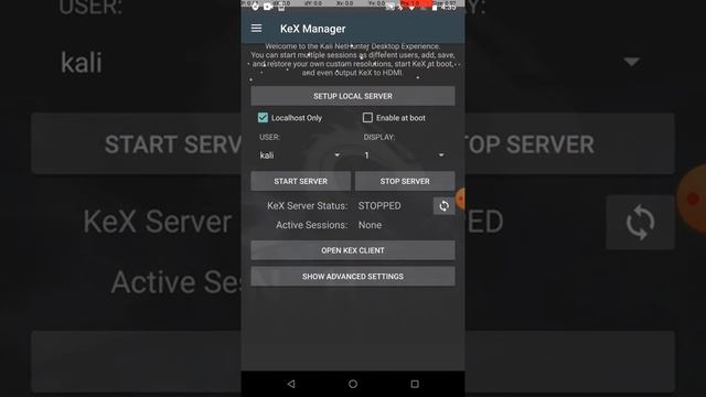 NetHunter - KeX Manager - Nexus 6P смотреть онлайн