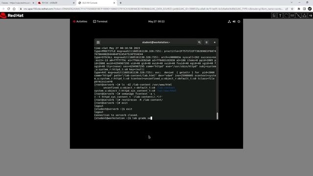 Module7 Lab Manage SELinux Security смотреть онлайн