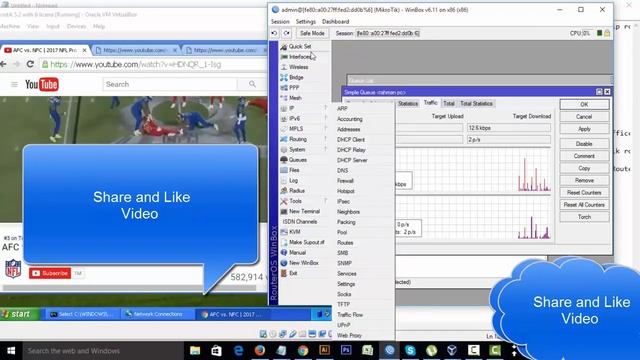 Mikrotik router bandwidth management Simple Queues PCQ Total Queues Bangla Tutorial Free смотреть онлайн