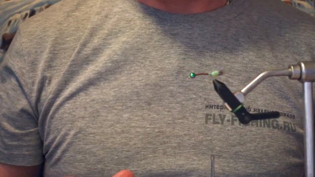 Вязание мушек. Даббинговые петли 2ч. Мушка - Ручейник в домике. смотреть онлайн