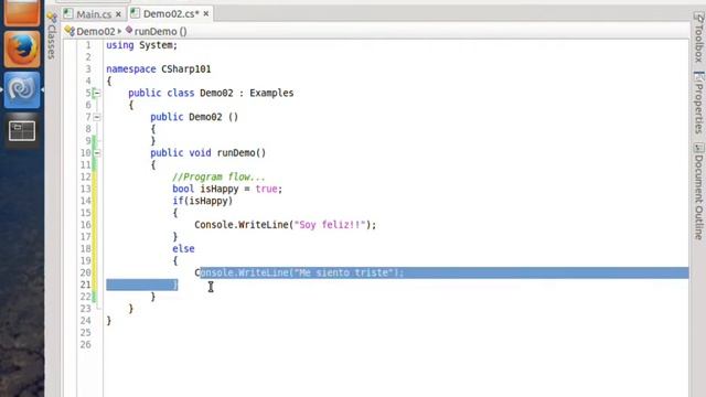 C Sharp on Ubuntu MonoDevelop Video 4 смотреть онлайн