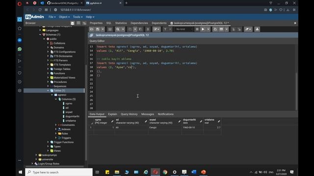 Veri Tabanı ve Yönetimi - Select Cumleleri смотреть онлайн