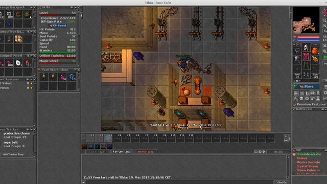 Bug Tibia version 11.70 Linux Mint 18.3 64bits смотреть онлайн